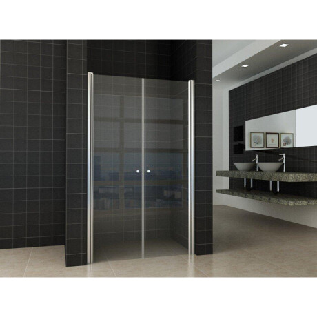 Wiesbaden Lagos pendeldeur in nis 1200 x 2000 x 6 mm nano helder glas/chroom 20.3823