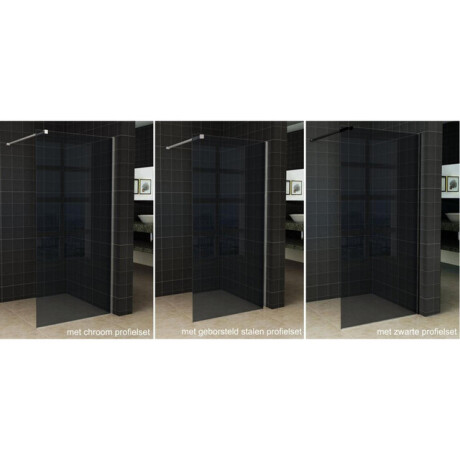 Wiesbaden Slim glasplaat 1200 x 2000 x 8 mm nano rookglas 20.3483