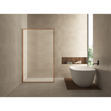 Wiesbaden Square inloopdouche 1200 x 2000 x 8 mm nano helder glas/geborsteld brons koper 20.3309