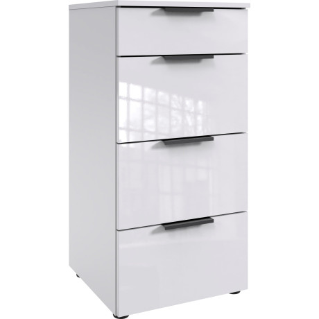 Wimex Ladekast Level36 D by fresh to go met soft-close functie en lakfronten, 4 lades, hoge commode