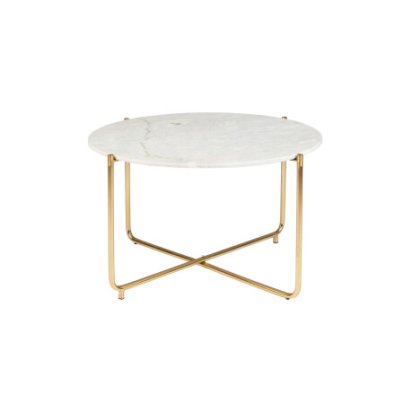 ZILT Salontafel 'Timpa' 70cm, wit marmer