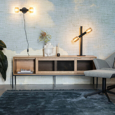 Zuiver TV-meubel 'Hardy' Eikenhout, 160cm, kleur Naturel