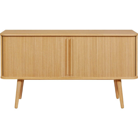 Woodman Dressoir Rove Commode met bijzonder ontwerp, breedte 138 cm, met eikenhoutfineer