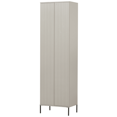 WOOOD Exclusive Opbergkast 'New Gravure' Grenenhout, 210 x 60cm, kleur Dust