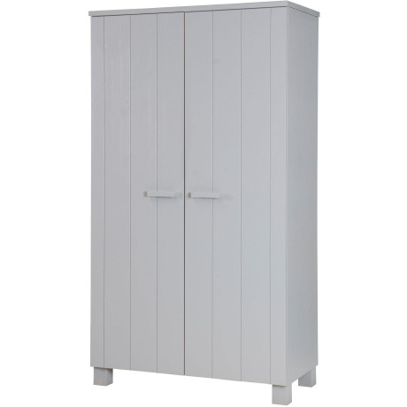 WOOOD Kledingkast Dennis met kledingstang, veel opbergruimte, b 111 cm x h 202 cm