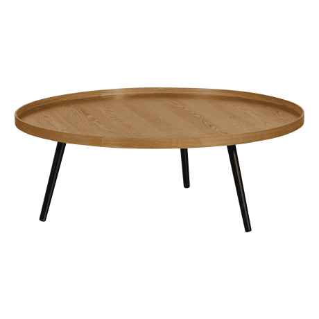 WOOOD Ronde Bijzettafel 'Mesa' Ø100cm, kleur Naturel