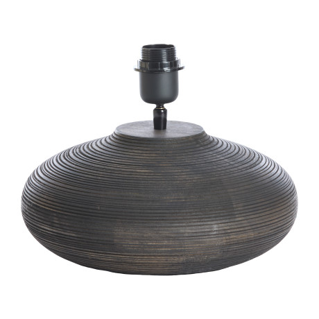 Light & Living Tafellamp 'Khomai' Mangohout, 23cm (excl. kap)