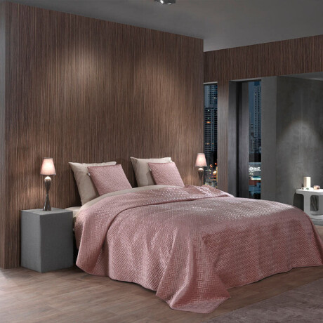 Bedsprei Audrey - Roze - 270x260cm Van Zo!Home Microvezel - Dekbed-Discounter.nl