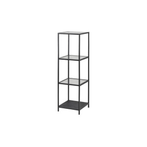 Bendt Wandrek 'Holger' Glas / metaal 4-laags, 119 x 37 cm