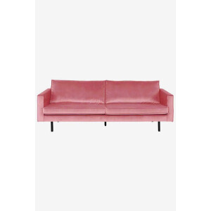 Amsterdam velvet bank 3-zits juke pink