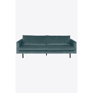 Amsterdam velvet bank 3-zits juke grijs blauw