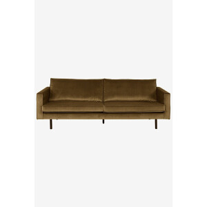 Amsterdam velvet bank 3-zits juke brons