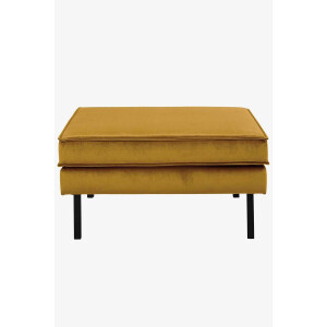 Amsterdam velvet hocker juke oker