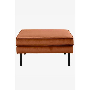 Amsterdam velvet hocker juke roest