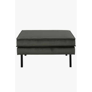 Amsterdam velvet hocker juke donkergroen