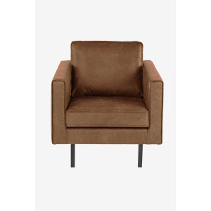 Amsterdam leer outside fauteuil bruin