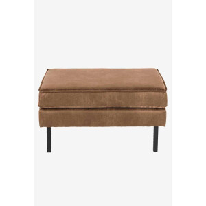 Amsterdam leer outside hocker bruin