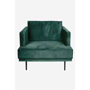 The Duchess velvet loveseat Juke groen