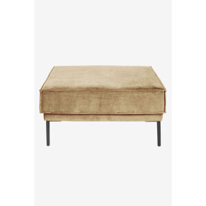 The Duchess velvet hocker Juke sand