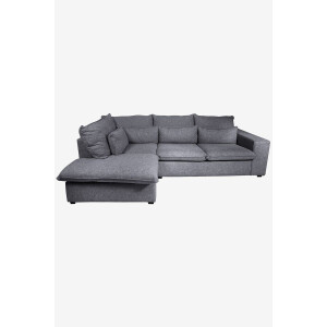 Baron bank 2.5-zits lounge links unit dark grey