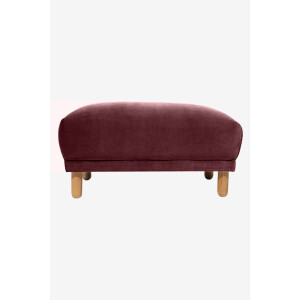 Sir velvet hocker Juke wine red