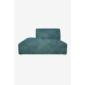 Earl velvet otto longue links Juke grijs blauw