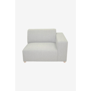 Earl 1.5-zits bank arm rechts Forward light grey