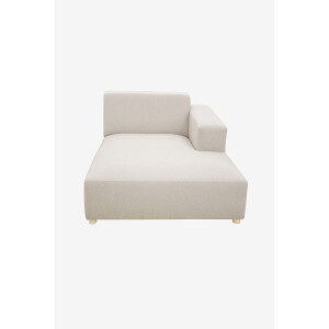 Earl chaise longue rechts Forward shiitake