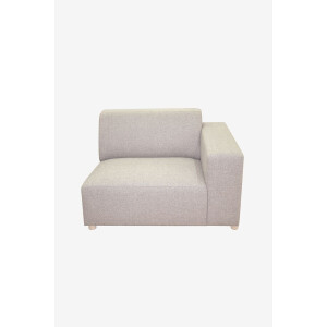 Earl 1.5-zits bank arm rechts Unit Stone