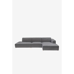 Earl 4-zits bank chaise longue rechte otto lounge links Unit Antraciet