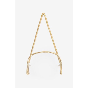 Goudkleurige messing standaard