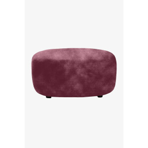 Empress velvet hocker Juke wine red