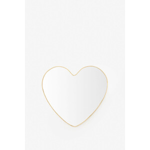 Kleine gouden hartjes spiegel