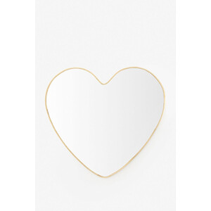 Grote gouden hartjes spiegel