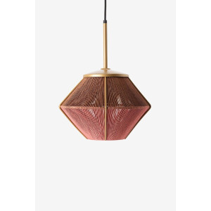 PRE-ORDER: Bruin-roze hanglamp aural shades mini