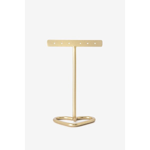 Goudkleurige oorbellenhouder met hart