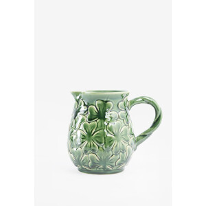 Groene karaf met klavertjes vier