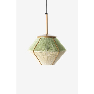 Lichtgroene hanglamp Aural shades Mini