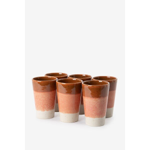 Donkeroranje latte mokken