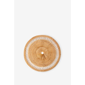 Lichtbruine rotan placemat
