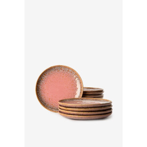 Roze house of treasures ontbijtbord