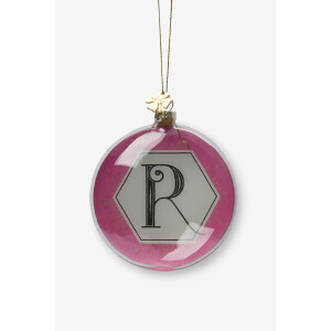 Kerstbal letter R