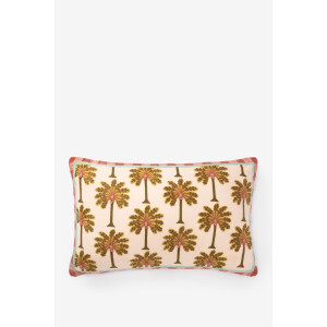 Multicolour kussen met palmbomen