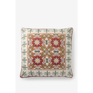 Multicolour kussen met print