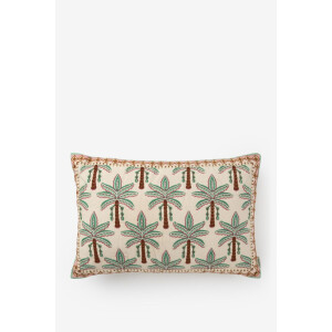 Multicolour kussen met palmbomen