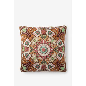 Multicolour kussen met print