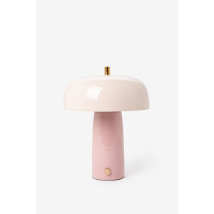 Lichtroze Cupola tafellamp small