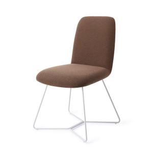 Jesper Home Eetkamerstoel 'Taiwa' Beehive White, kleur Rustic Rye