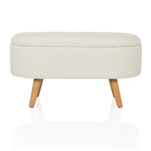 STORIANO Volledig gestoffeerd - Gestoffeerde kruk Wit