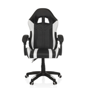 GAMEBREAKER W02 - Gamestoel Zwart/Wit